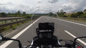 Honda CB500X (2021): 0 - 150 km/h + Top Speed (GPS) Autobahn