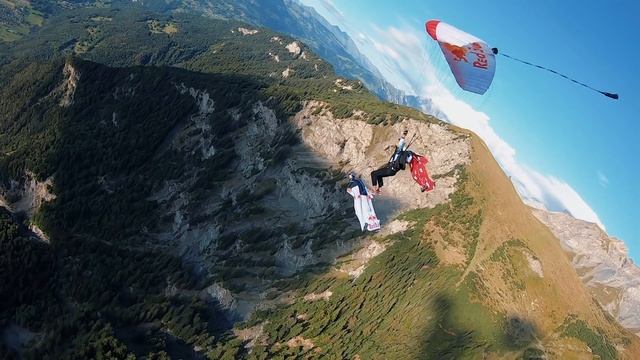 Wingsuit Flying in Switzerland’s Vaud Alps with the Red Bull Air Force