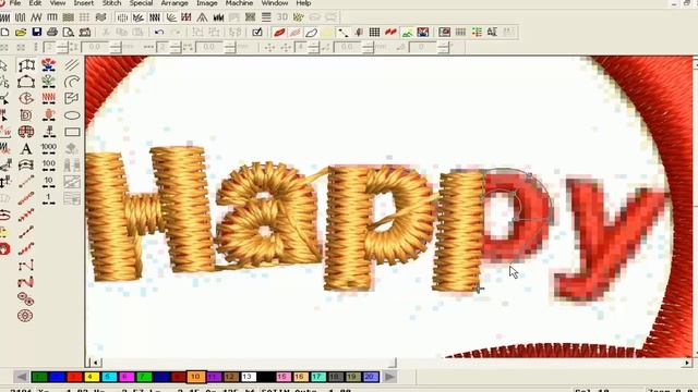 Wilcom Embroidery Designs || Embroidery Machine Design || Embroidery Work-66 смотреть онлайн