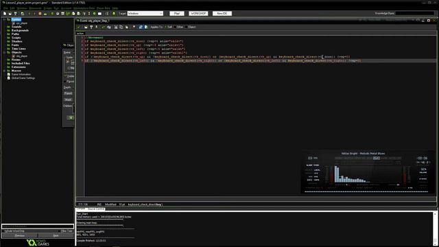 Создание персонажа ч.2 - Анимация персонажа [Видео урок GameMaker Studio]