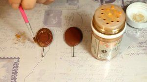 Рамочка - основа для кабошона из полимерной глины и низкотемпературной эмали / Мастер класс по лепк