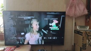 VHS player LG AL182W Первое включение