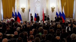 Подписание договора о включении Крыма в состав России