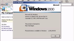 Установка Windows 2000