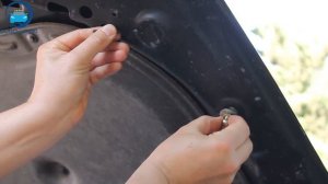 Установка амортизаторов капота на Mazda CX-5 2 gen. / Мазда СХ-5 2 поколение