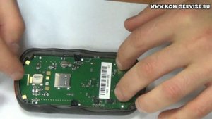 Разборка навигатора Garmin OREGON 450