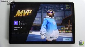 Samsung Galaxy Tab A9 Plus test game PUBG Mobile