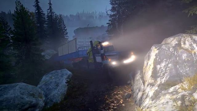 SnowRunner Доставка на склад, крупногабаритный груз. Часть 2. смотреть онлайн