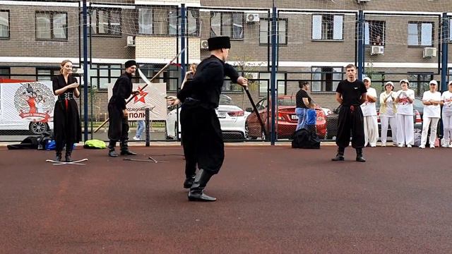 Выступление фехтование и фланкировке Школа Корогод смотреть онлайн