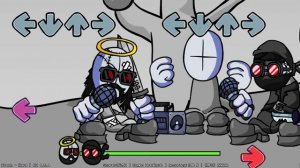 FNF Monday Night Madness + Scrapeface + Torture + Tricky + Mag Agent (HARD)