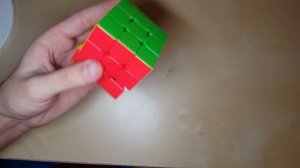 Rubik's Cube One-Handed Fingertricks (Roux)