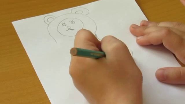 Урок рисования для детей. Рисуем медведя смотреть онлайн