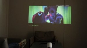 WeMi Projector HY300 - Smart 720P 4K Decoding Dual Wi-Fi and BT5.0, 180° Rotating Proyector