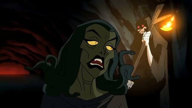 Batman and Zatanna talk to Medusa смотреть онлайн