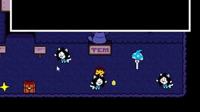 Undertale Tem shop at the Temmie Village смотреть онлайн