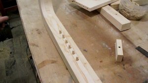 Пример использования самодельного присадочного фрезера для сборки на шканты