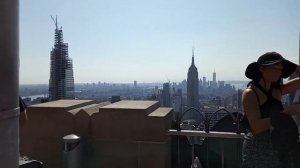 New-York, Top of the rock. Крыша Рокфеллер-центра. Лучшая смотровая площадка Нью-Йорка