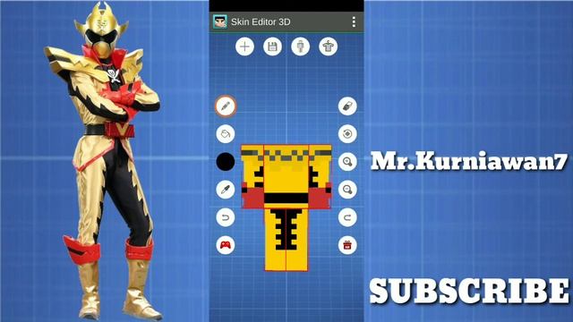 Skin Minecraft Super Sentai - Kikai Sentai Zenkaiger - TwoKaiser смотреть онлайн