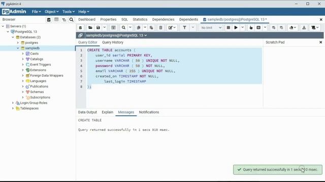 Download Install and Setup PostgreSQL on Windows 10 create database and table смотреть онлайн