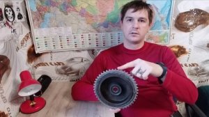 Задняя звезда мотоцикла Восход-2 приехала с восстановления