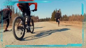 Велосипедист v/s лыжник v/s спринтер. 100 метров! Кто быстрее?