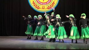 Кубанский казачий танец «Гусеница»