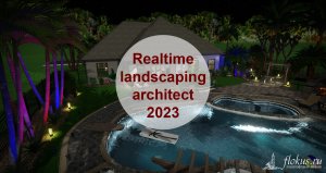 Realtime landscaping architect 2023 новые настройки и новые инструменты + текстовый урок