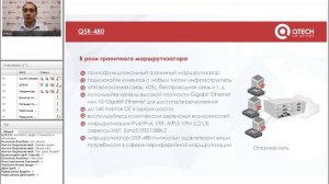 Маршрутизатор QSR 480