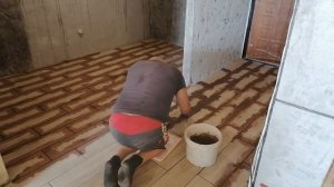 РЕМОНТ В КВАРТИРЕ. ЗАТИРКА ШВОВ. КЕРАМОГРАНИТ. ПЛИТКА СВОИМИ РУКАМИ.