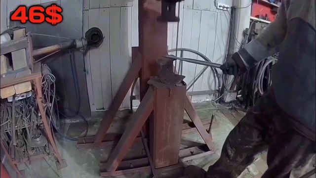 Холодная ковка своими руками. Садовая скамейка с аркой. смотреть онлайн