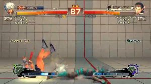 Ultra Street Fighter IV battle: Elena vs Sakura