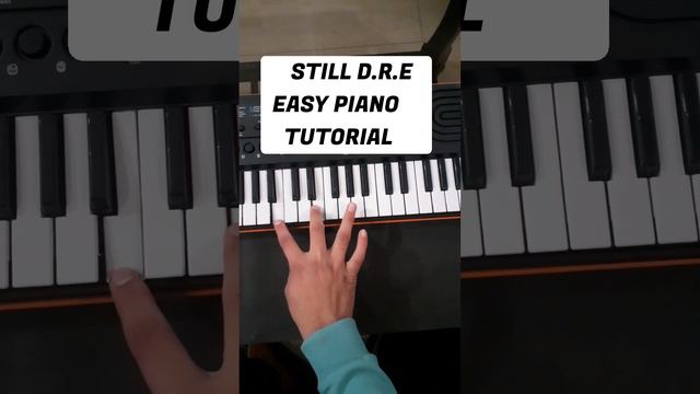 still dre (easy piano tutorial)