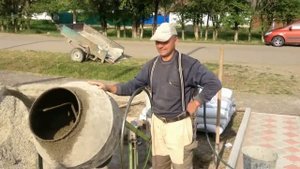 Отзыв о бетономешалке РБГ Гамбит