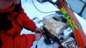 Установка зажигания мотоблок АГРОС