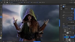 Fantasy Witch Queen Photo Manipulation Speed Art | Photoshop Speed Art