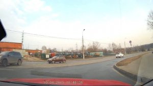 Бутовский маршрут ГИБДД.Разворот на перекрестке ул ратная с пресечением ул старобитцевской