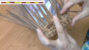 мк саржевого плетения от центра
