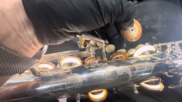 #7126 AMATI TENOR SAXOPHONE in progress 02 смотреть онлайн