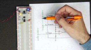 Monostable 555 timer - 8-bit computer clock - part 2