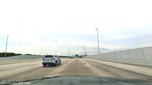 Хайвей в США. Едем на ЮГ Маями по трассе 95 хайвею в Америке.