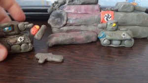 Починка Ратте.Мультики про танки из пластилина