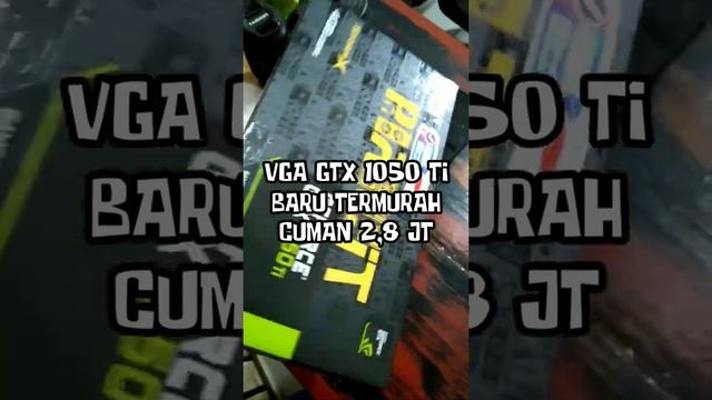 GTX 1050 Ti Baru Termurah 2022 Maret Palit Gtx 1050 Ti Single Fan No Pin