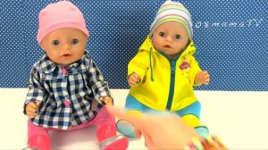 Куклы СОБИРАЕМ НА УЛИЦУ Беби Бон Мультик Для девочек Игрушки для детей Мама и дочка