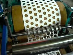 Пресс для вырубки вкладышей