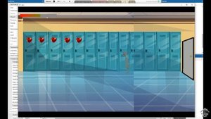 Проект в Construct 3 тест Полоска жизни при переходе на другой уровень(макет)