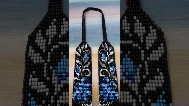 186 Gerdan beads. Обзор гердана из бисера. смотреть онлайн