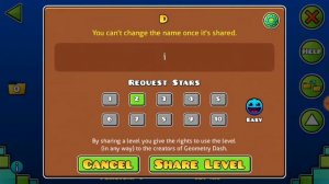 Как выставить уровень в Geometry Dash. How to set a level in Geometry Dash