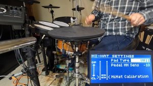 You CAN use a 2 piece hi-hat with a Roland TD-17! Here's how...