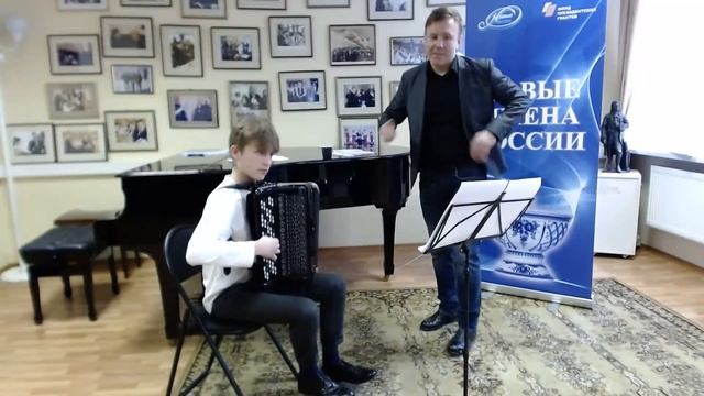 Мастер-класс Николая Сивчука (баян), Фонд "Новые имена" смотреть онлайн