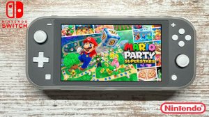 Mario Party Superstars Gameplay Nintendo Switch Lite